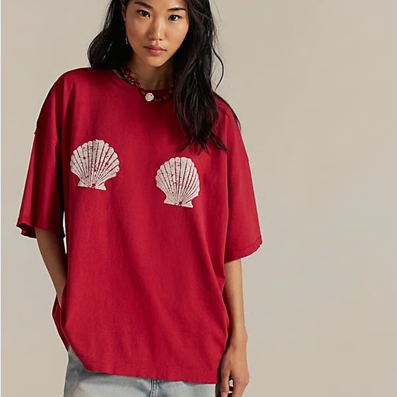 Free People Tops - NWT Free People Shell Graphic Tee